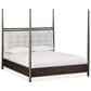 Urban Home Rockport Yin Queen Poster Bed in Yin Brown, , large