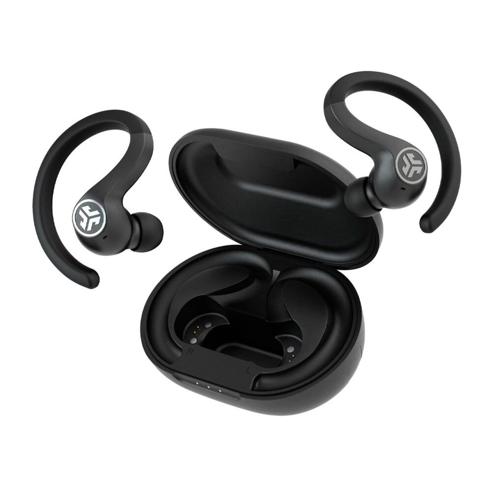 JLab Jbuds Air Sport True Wireless In-Ear Headphones in Black, , large