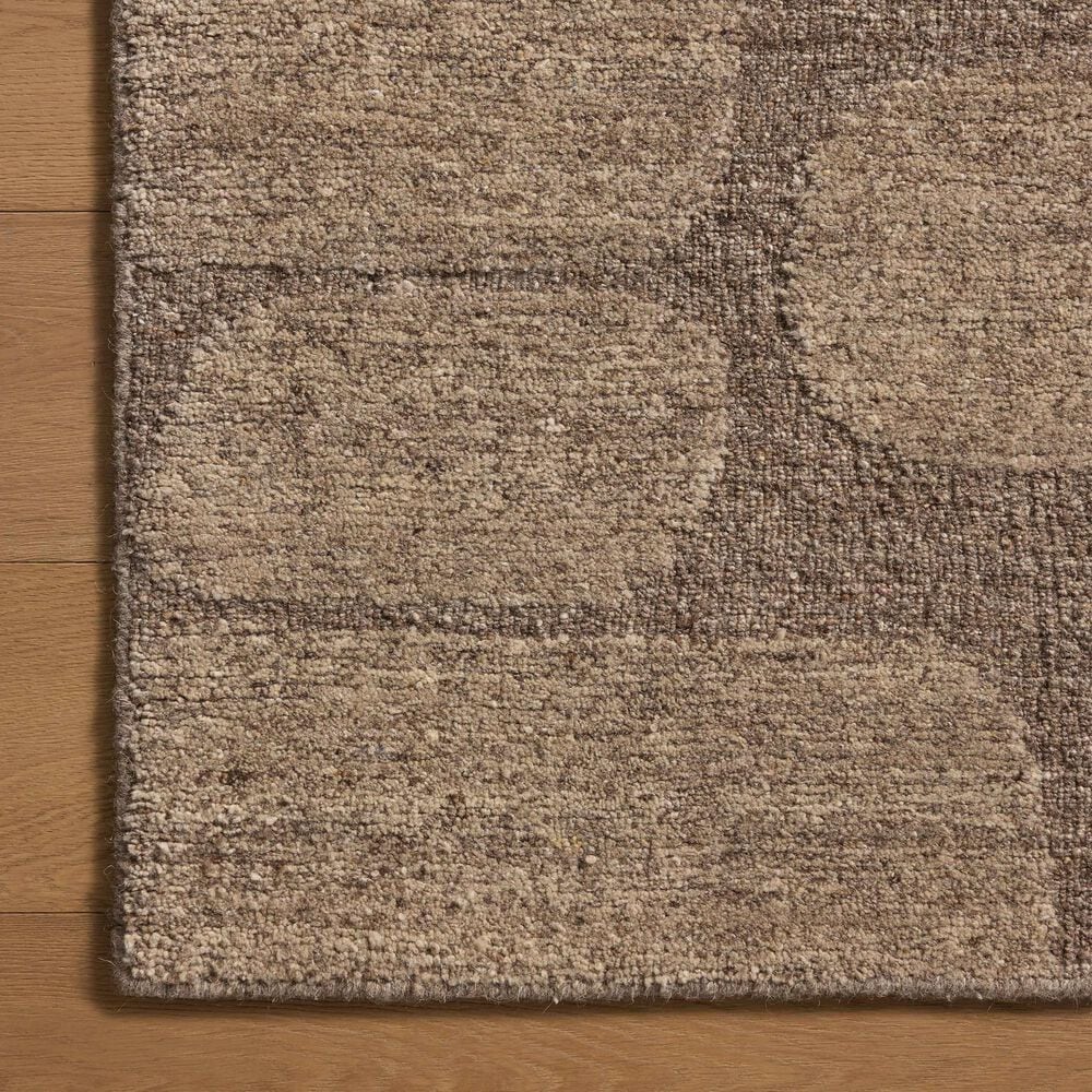 Loloi Hartley Brown and Taupe 2&#39;6&quot; x 7&#39;6&quot; Runner, , large