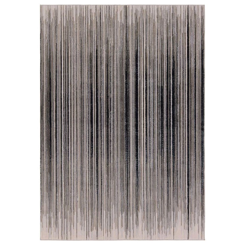 Jaipur Catalyst Adilah 9"6" x 13" Antarctica, Ebony, London Fog and Tofu Area Rug, , large