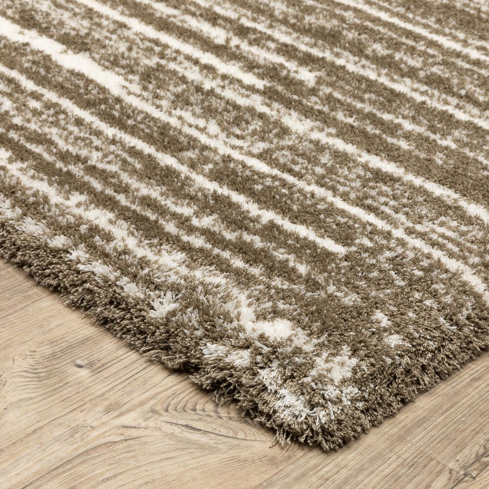Oriental Weavers Galileo GAL05 Brown and Ivory 2&#39; x 3&#39; Area Rug, , large