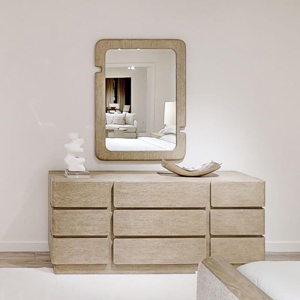 Bernhardt Accent Wall Mirror in Clay, , large