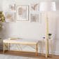 Lumisource Cosmo Floor Lamp in Gold and White, , large