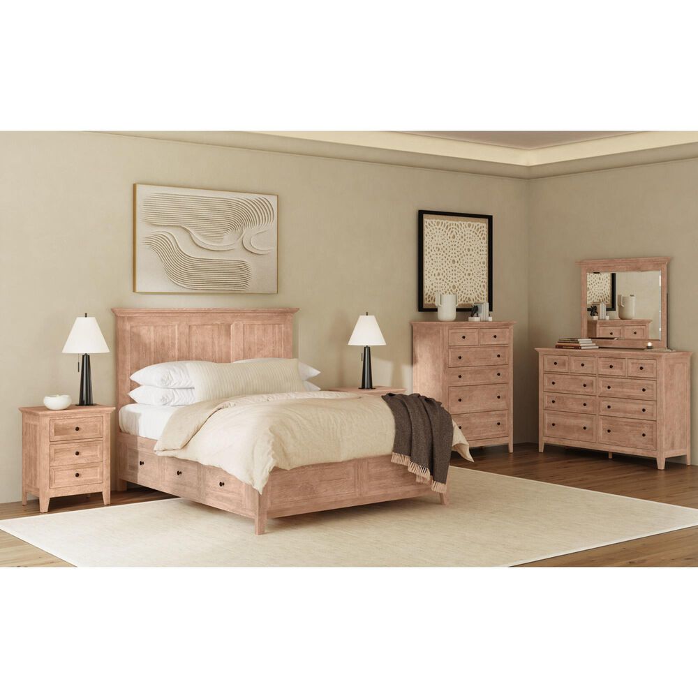 Hawthorne Furniture San Mateo 3-Piece Queen Storage Bedroom Set in Wheat, , large