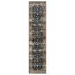 Oriental Weavers Sumter 2" x 8" Blue and Rust Runner, , large