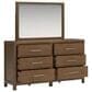 Millenium Cabalynn 4-Piece King Bedroom Set in Light Brown, , large