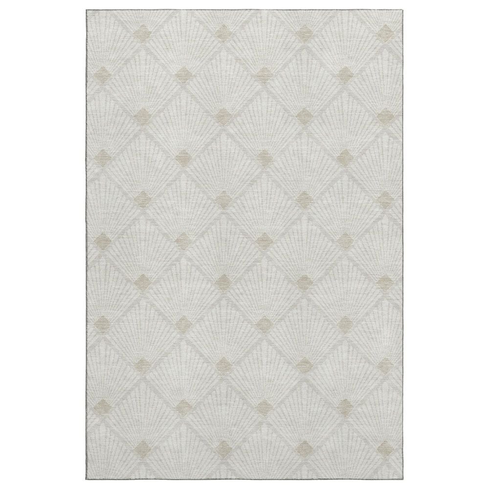 Dalyn Rug Company The Reserve TR9 Ivory 9" x 12" Indoor/Outdoor Area Rug, , large