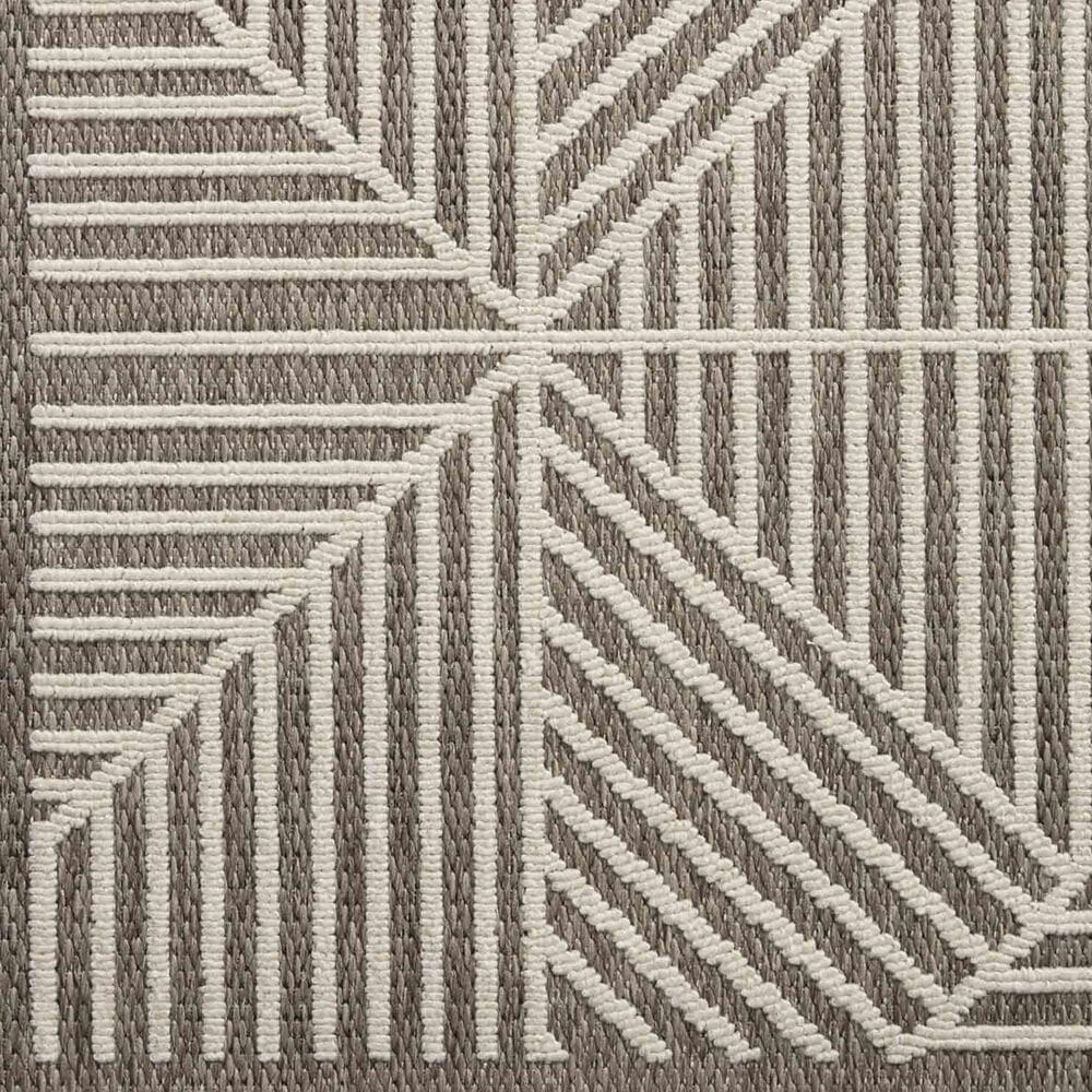 Loloi II Rainier RAI-03 11&#39;6&quot; x 15&#39; Natural and Ivory Indoor/Outdoor Area Performance Rug, , large