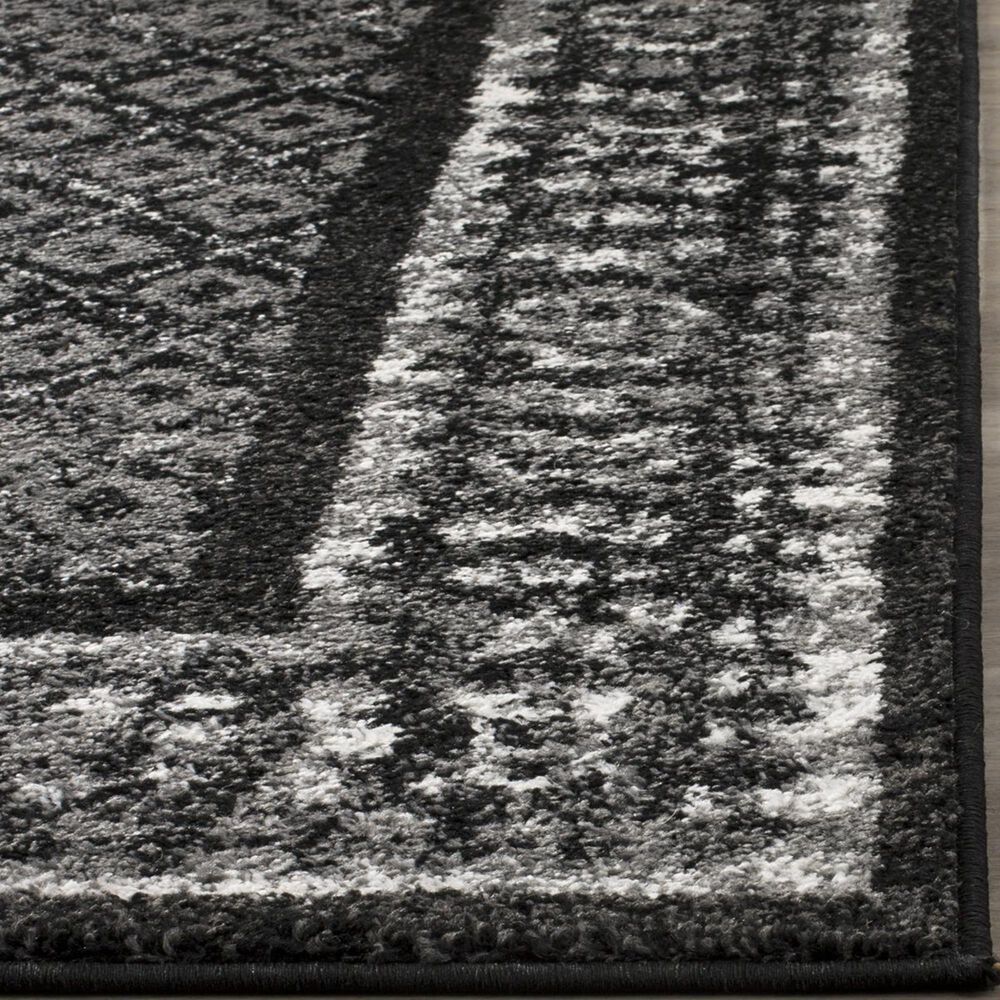 Safavieh Adirondack ADR110A-5 5&#39;1&quot; x 7&#39;6&quot; Black/Silver Area Rug, , large