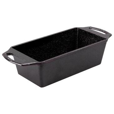 Lodge Cast Iron Seasoned Cast Iron Loaf Pan in Black, , large