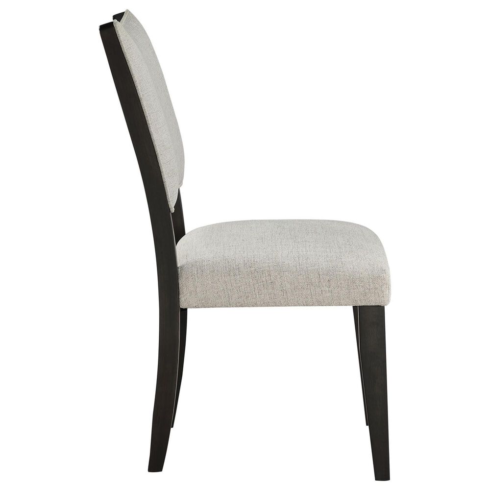 Steve Silver Roatan Dining Table and 6 Dining Chairs in Natural and Black, , large