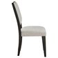 Steve Silver Roatan Dining Table and 6 Dining Chairs in Natural and Black, , large