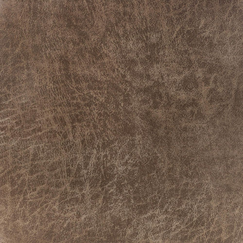 Linon Home Decor Rylen Office Chair with Brown Cushion in Silver, , large