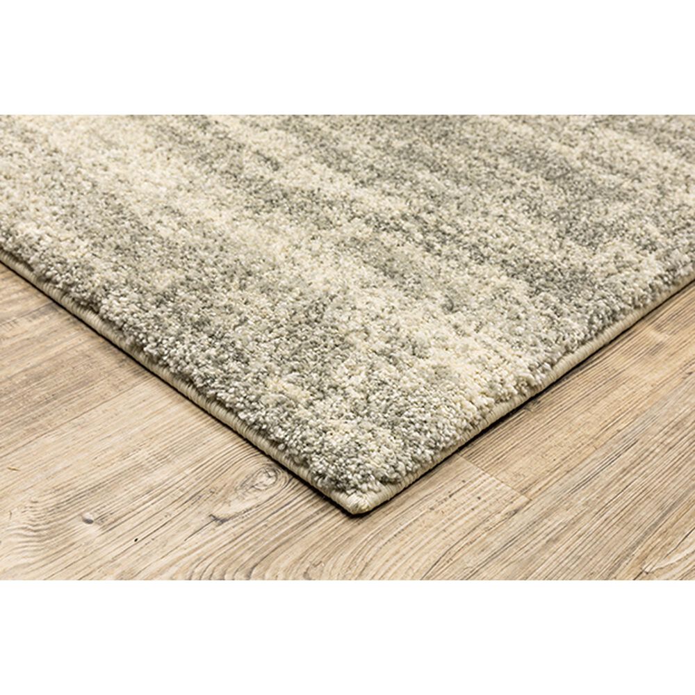 Oriental Weavers Astor Damian 5572E 3&#39;10&quot; x 5&#39;5&quot; Grey Area Rug, , large