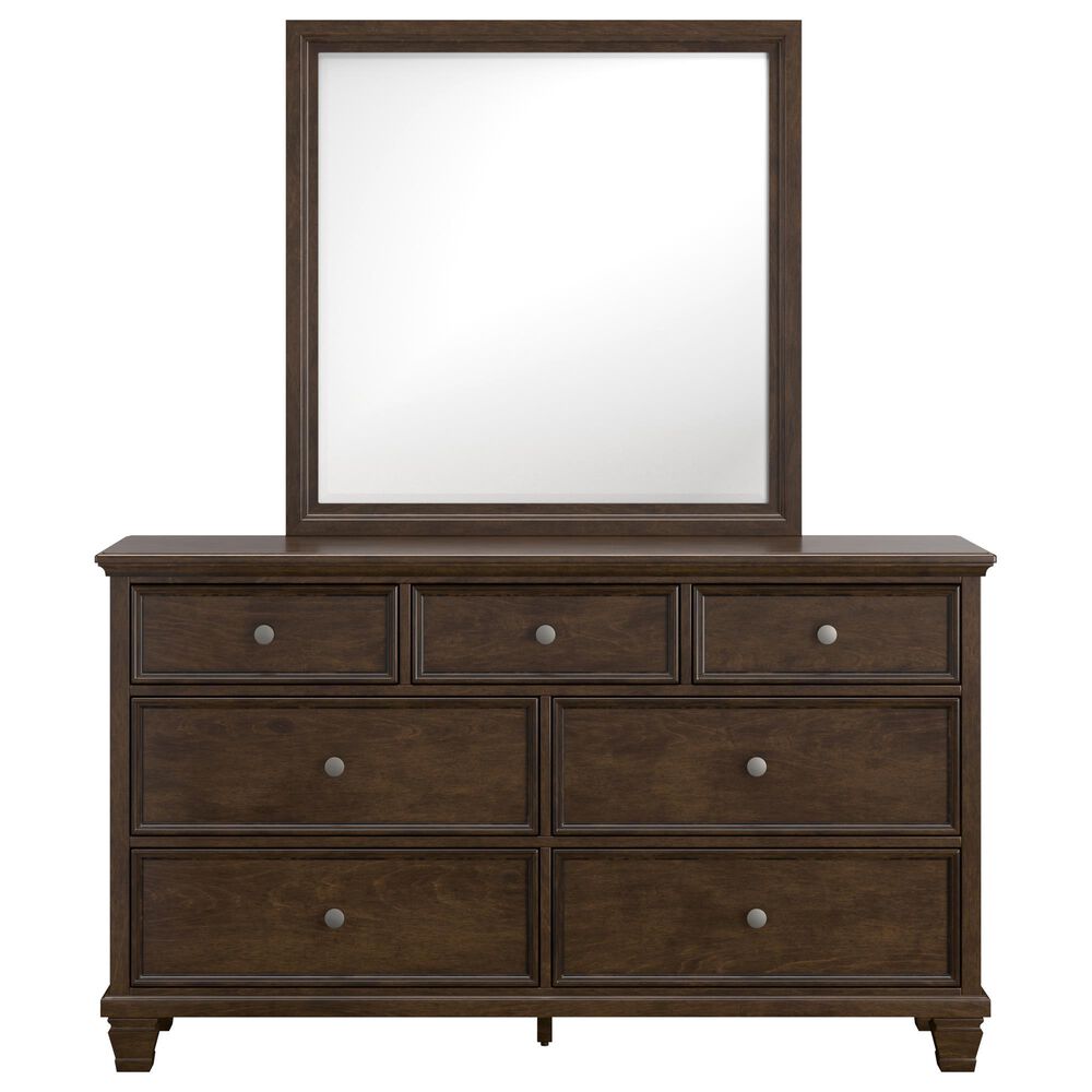 Ashley Danabrin 5-Piece Twin Panel Bedroom Set in Brown, , large