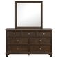 Ashley Danabrin 5-Piece Twin Panel Bedroom Set in Brown, , large