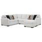 Arapahoe Home 3-Piece Stationary Right-Facing Sectional in Shay Arctic, , large