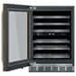 Thermador 24" Glass Door Wine Cooler with Left Hinge - Panel Sold Separately, , large
