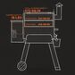 Traeger Grills Pro Series 22" Pellet Grill in Bronze, , large