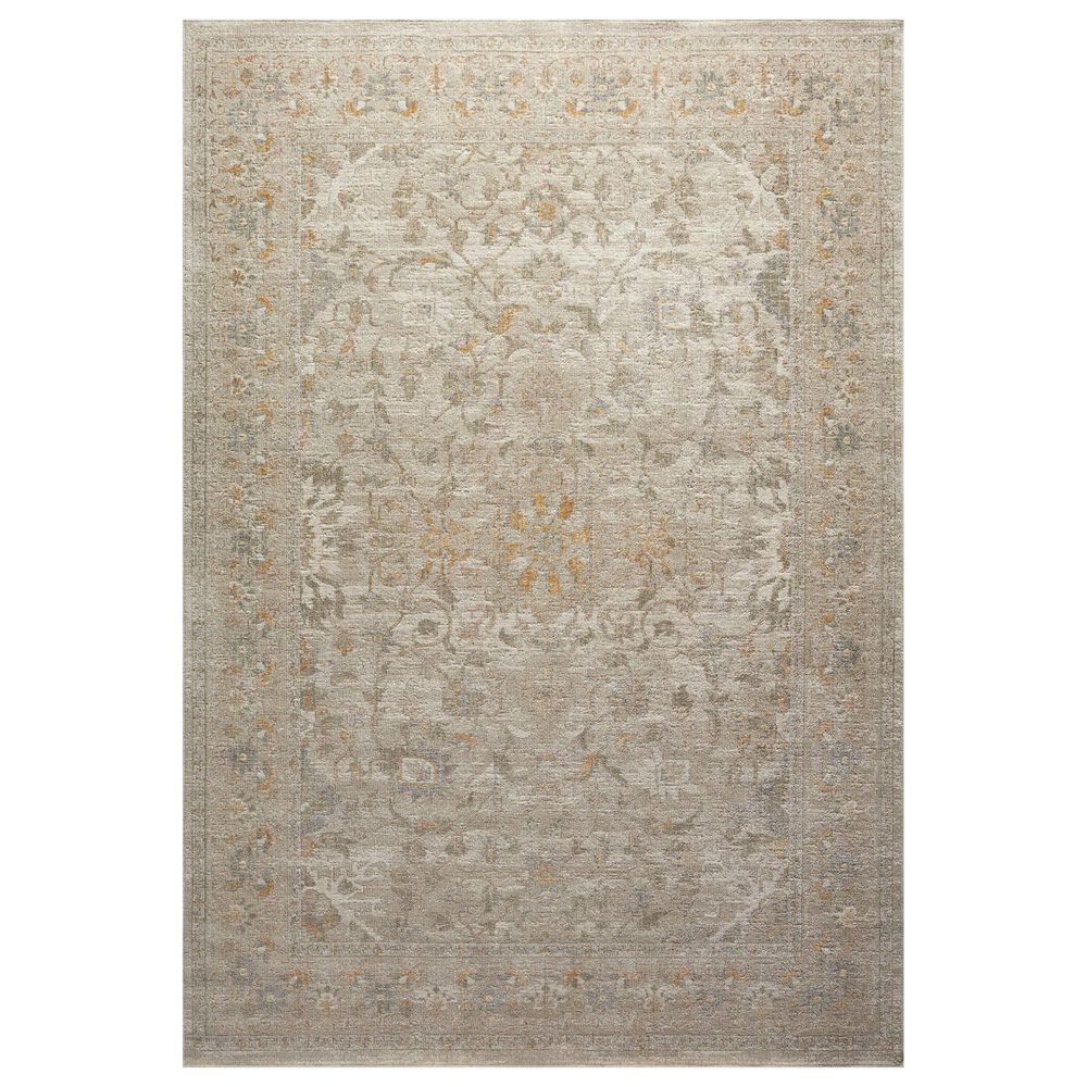 Chris Loves Julia x Loloi Rosemarie 2&#39;7&quot; x 4&#39; Ivory and Natural Area Rug, , large
