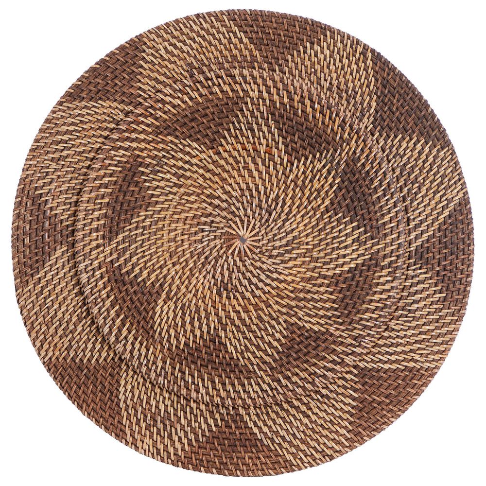 Maple and Jade 28&quot; x 28&quot; Round Wall Decor in Beige and Mocha &#40;Set of 3&#41;, , large