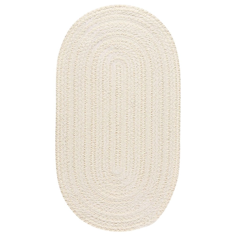 Capel Bayview 0036-600 4" x 6" Oval Lambswool Area Rug, , large