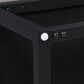 Steve Silver Furniture Yukon Rectangular Nesting Coffee Table with 2 Stools in Walnut and Black, , large