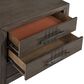 New Heritage Design Landon 3-Piece Queen Bedroom Set with Two Nightstands in Walnut, , large