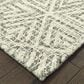 Oriental Weavers Tallavera 55605 2"6" x 8" Grey and Ivory Runner, , large