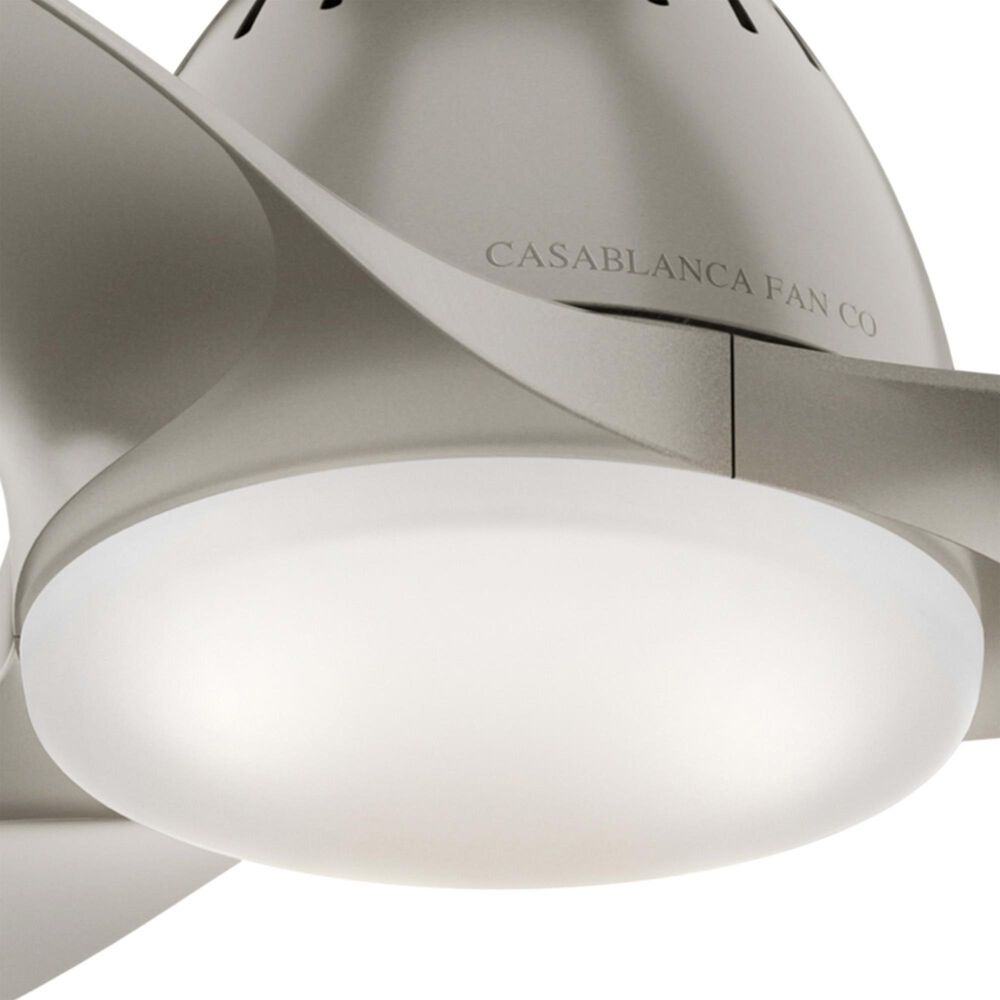 Hunter Wisp 44&quot; Ceiling Fan with LED Light in Painted Pewter, , large