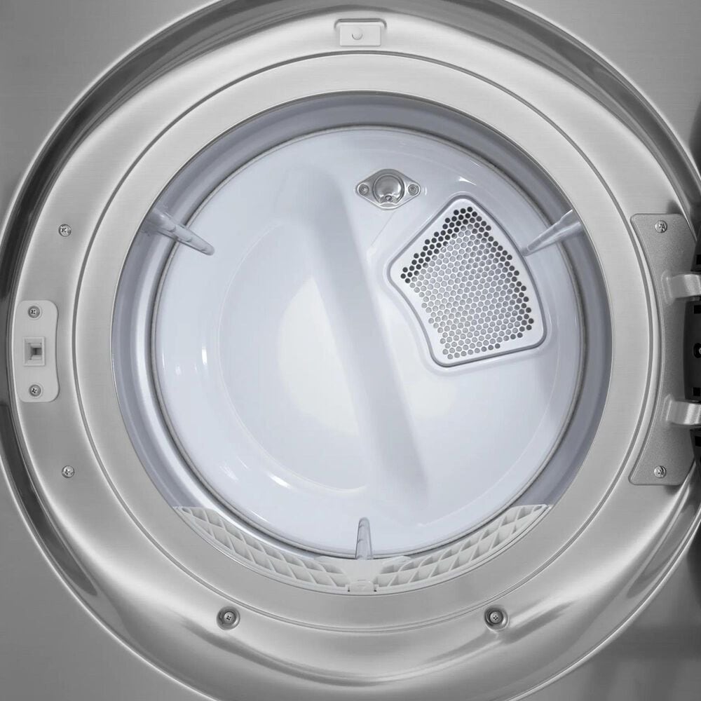 LG 7.4 Cu. Ft. Smart Front Load Gas Dryer with TurboSteam in Graphite Steel, , large