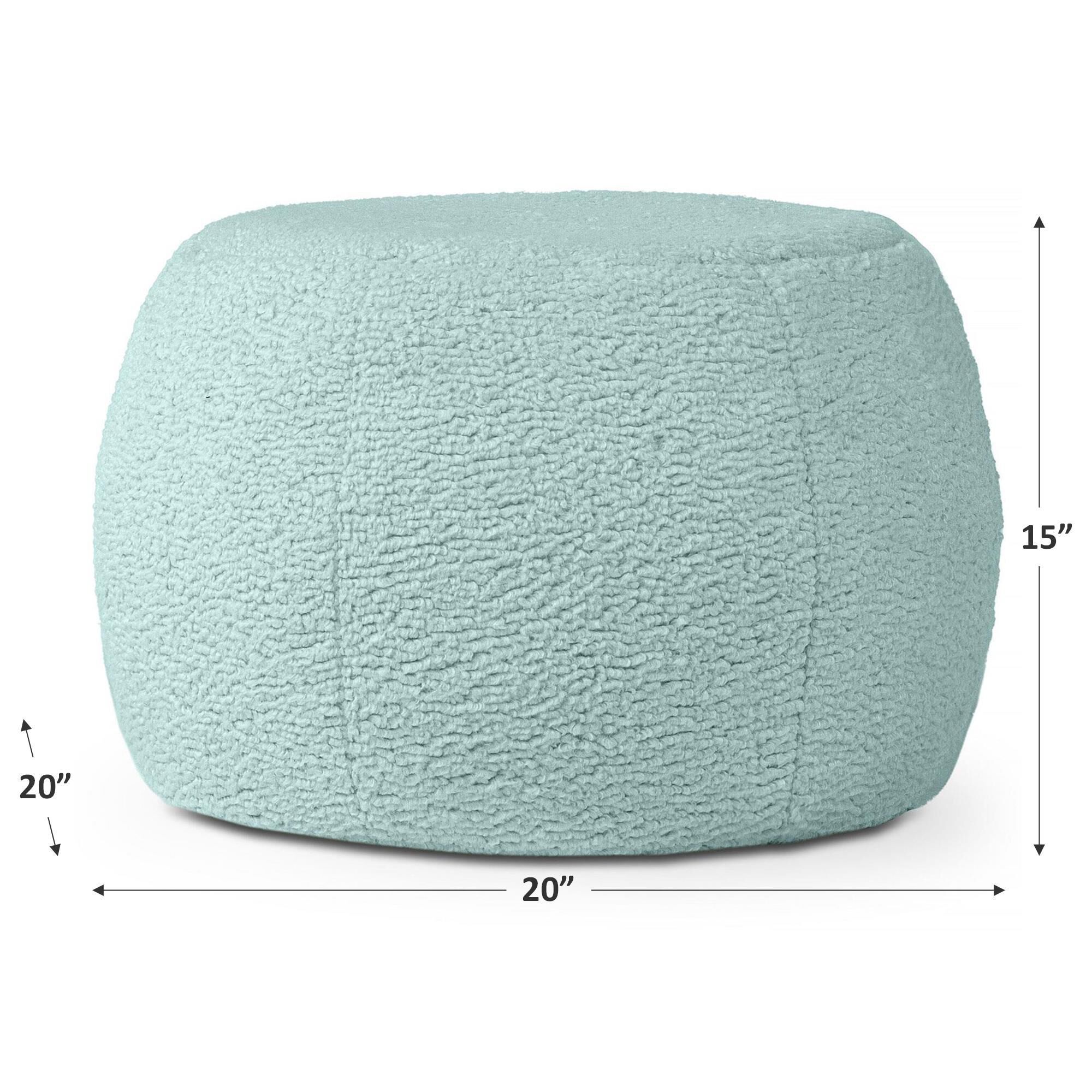 Small clearance pouf chair