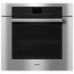 Miele 30" Single Electric Wall Oven with Convection in Stainless Steel, , large