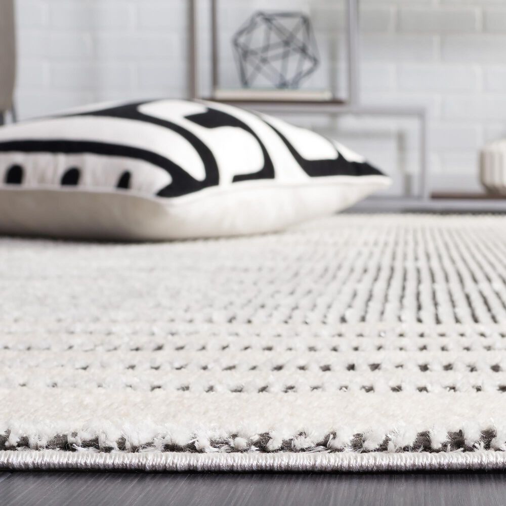 Safavieh Melody MEL106A 9&#39; x 12&#39; Ivory and Black Area Rug, , large
