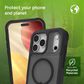 Zagg Rainier Snap MagSafe Case with Kickstand for Apple iPhone 17 Pro Max in Smoke Black, , large