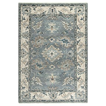 RIZZY Ashton ATN918 6" x 9" Gray Area Rug, , large