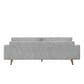 37B Charles Sofa in Fancy Gray, , large