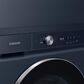 Samsung Bespoke 5.3 Cu. Ft. Front Load Washer and 7.6 Cu. Ft. Electric Dryer Laundry Pair in Brushed Navy, , large