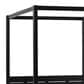 Walker Edison Isla Full Canopy Bed in Black, , large