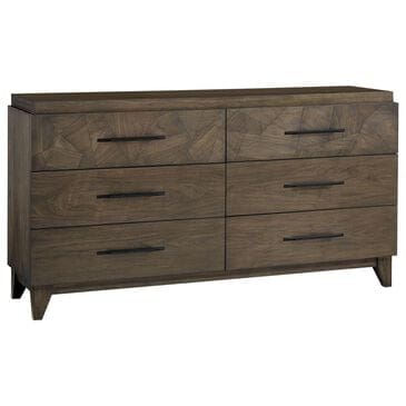 Urban Home Broderick 6-Drawer Dresser in Wild Oats Brown, , large