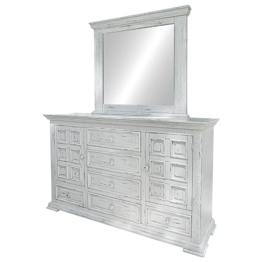 Fallridge Terra 3-Piece King Bedroom Set in White, , large