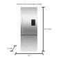Fisher & Paykel 13.5 Cu. Ft. ActiveSmart Counter Depth Bottom Freezer Refrigerator Right Hinge, , large