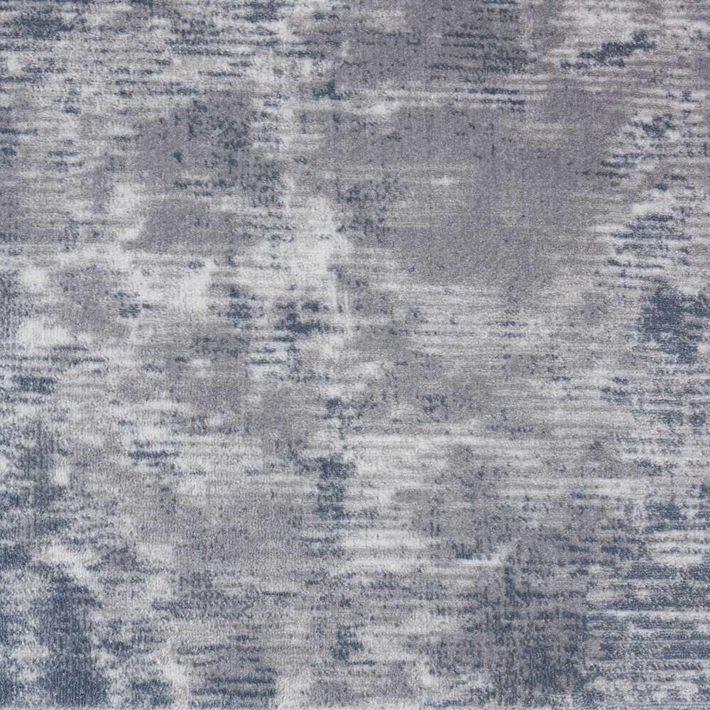Nourison Rustic Textures RUS05 9&#39;3&quot; x 12&#39;9&quot; Grey Area Rug, , large