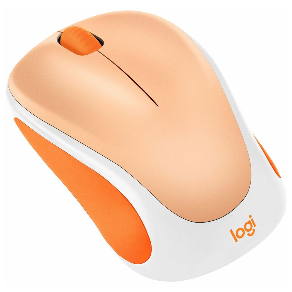 Logitech Limited Edition Design Wireless Mouse in Light Orange, , large