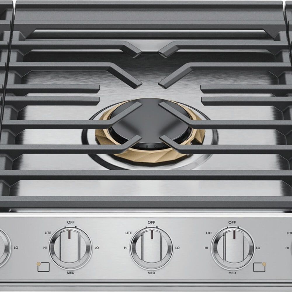 Frigidaire Professional Professional 2-Piece Kitchen Package with 30" Microwave Combination Wall Oven and 36" Gas Cooktop in Stainless Steel, , large