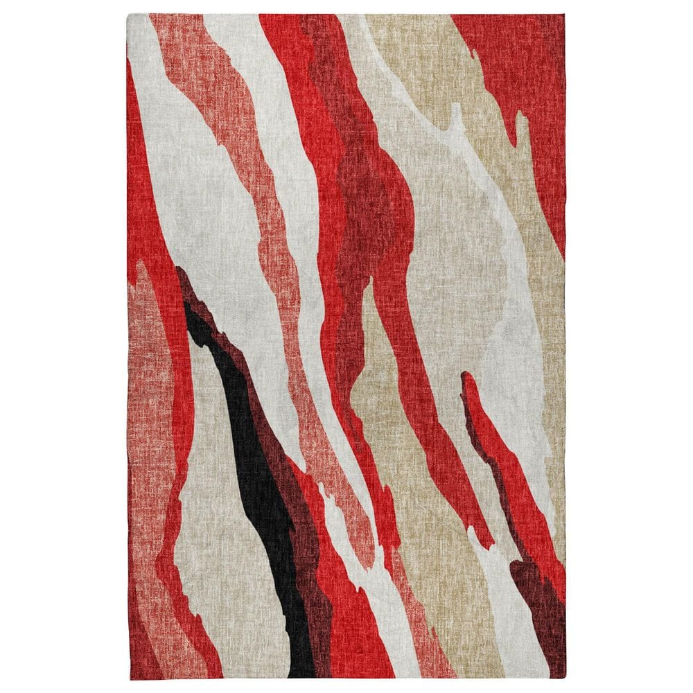 Dalyn Rug Company Lorenzo LN4 Red 3" x 5" Area Rug, , large