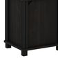 HOMLUX Brahms 3-Tier End Table in Espresso and Black, , large