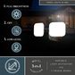 Vaxcel Theta 2-Light LED Outdoor Dusk-to-Dawn Flood Light in Bronze, , large