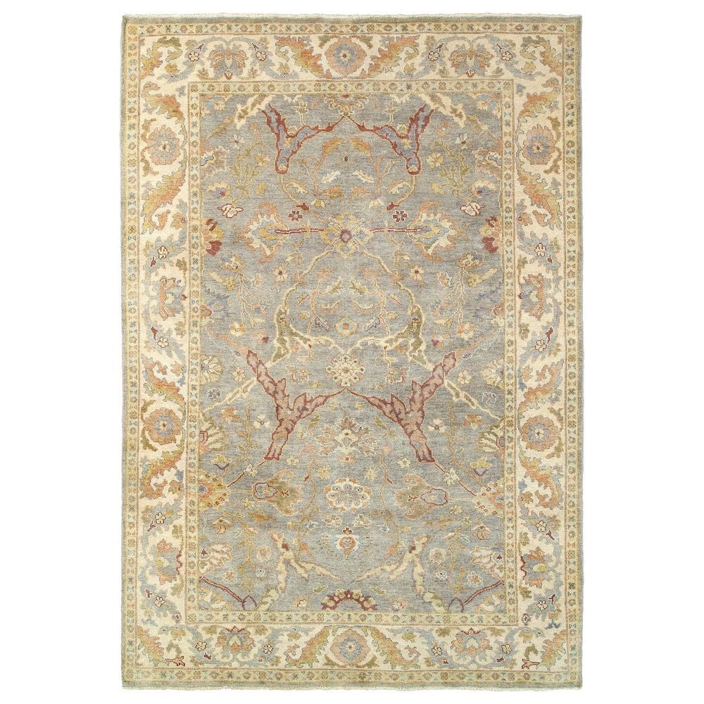 Oriental Weavers Palace Grey and Beige 8" x 10" Area Rug, , large