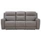 Ashley 5Z-Comfort Power Recliner Sofa with Adjustable Headrest in Coin, , large